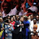 Celebración triunfo Gustavo Petro Presidente Electo