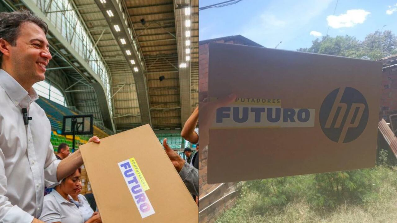 Polémica en Medellín por supuesta venta de computadores entregados por la Alcaldía.