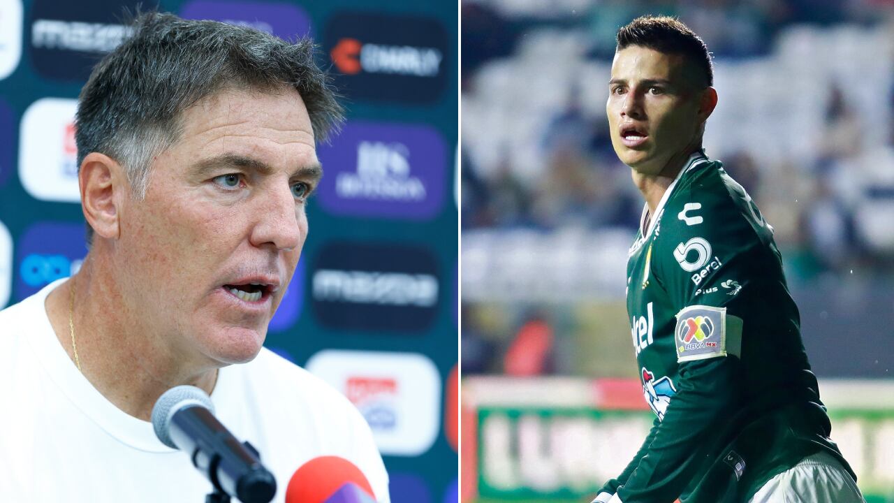 James Rodríguez entró a los 62 minutos del partido frente a Atlético San Luis