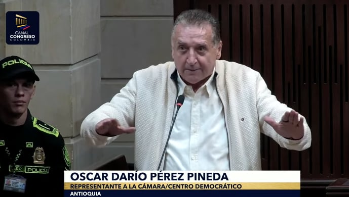 Óscar Darío Pérez, representante a la Cámara.