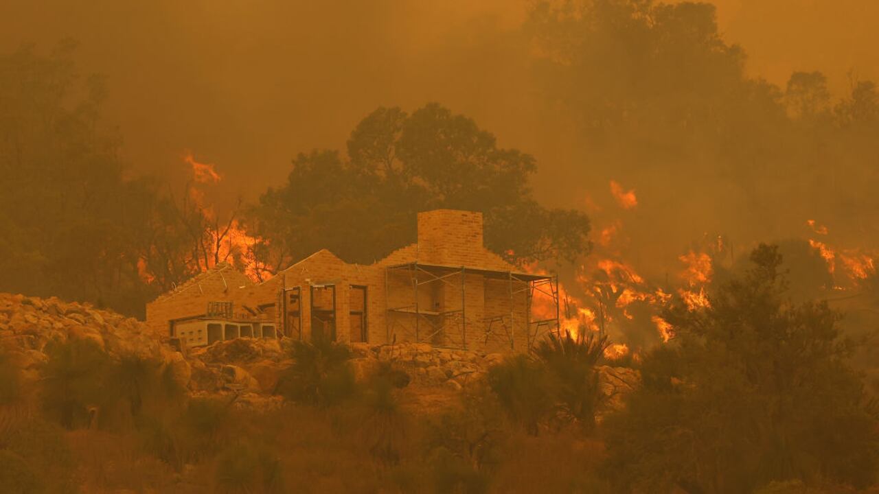 En imágenes: Se agrava incendio forestal en Australia, 71 casas fueron arrasadas