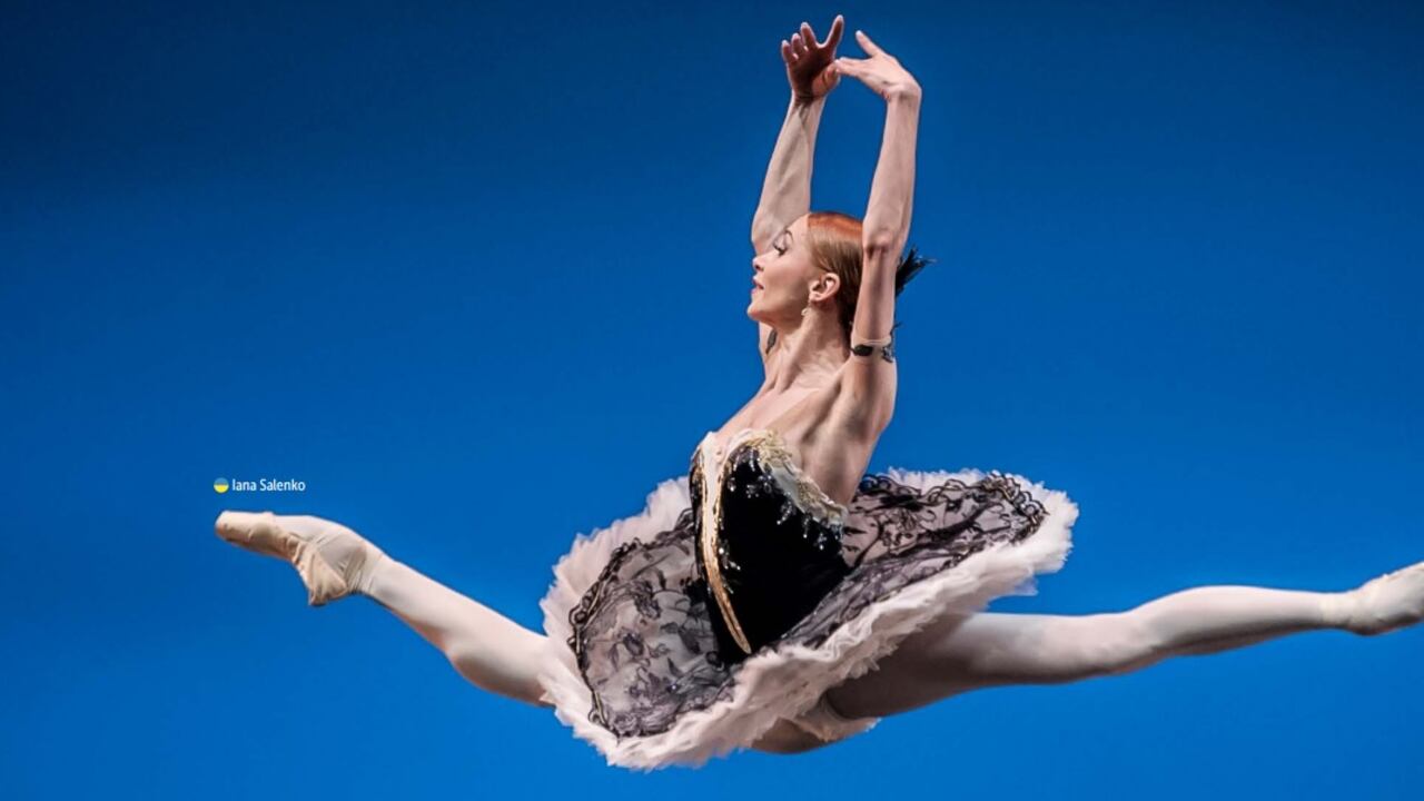 Iana Salenko de Staatsballett Berlín es una de las mejores bailarinas del mundo.