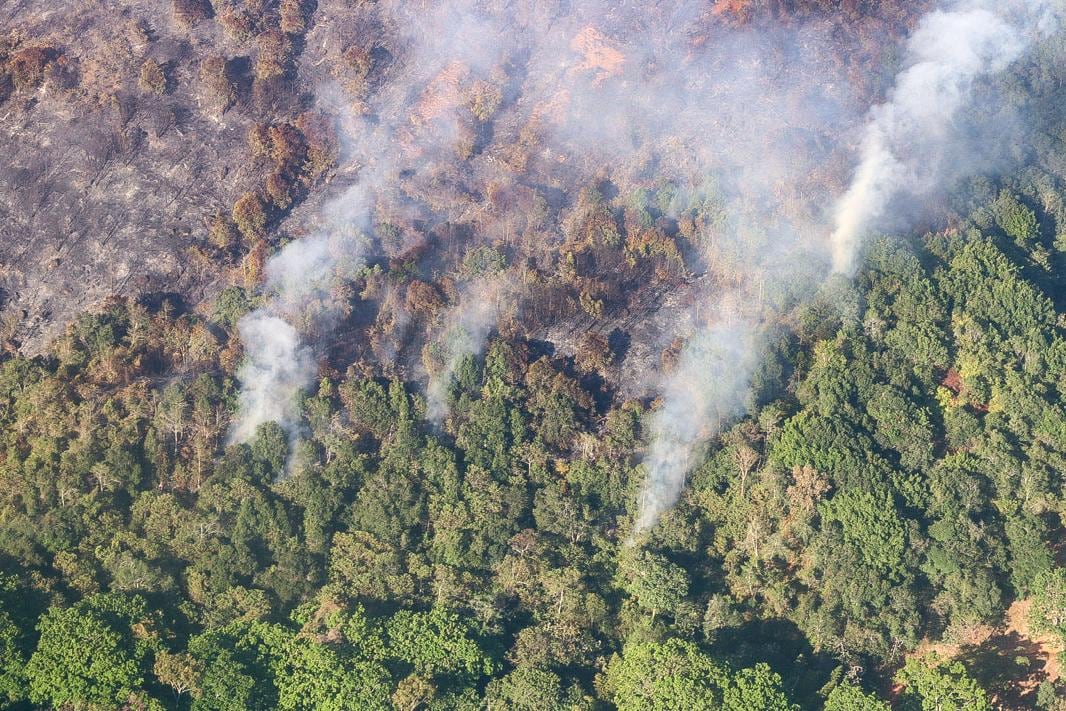 Incendios en Santander este 22 de enero.