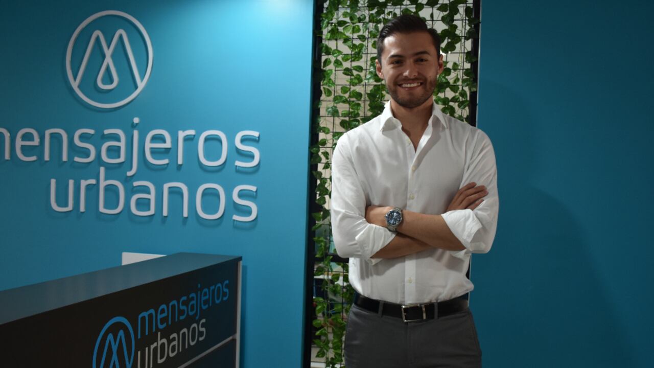 Santiago Pineda, CEO de Mensajeros Urbanos