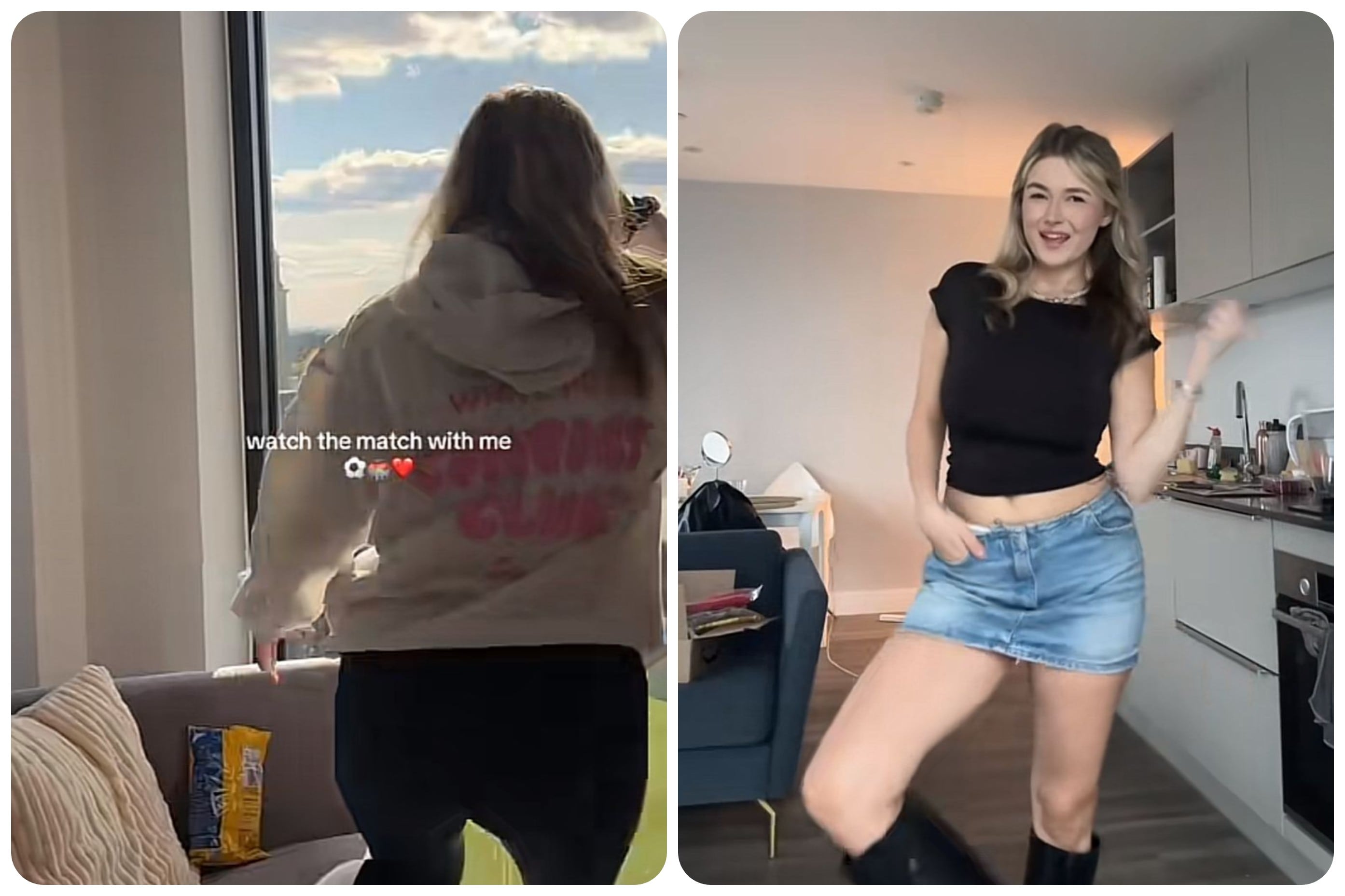 La mujer confesó que muchos hombres la buscan para ir a su apartamento y acercarse a su balcón