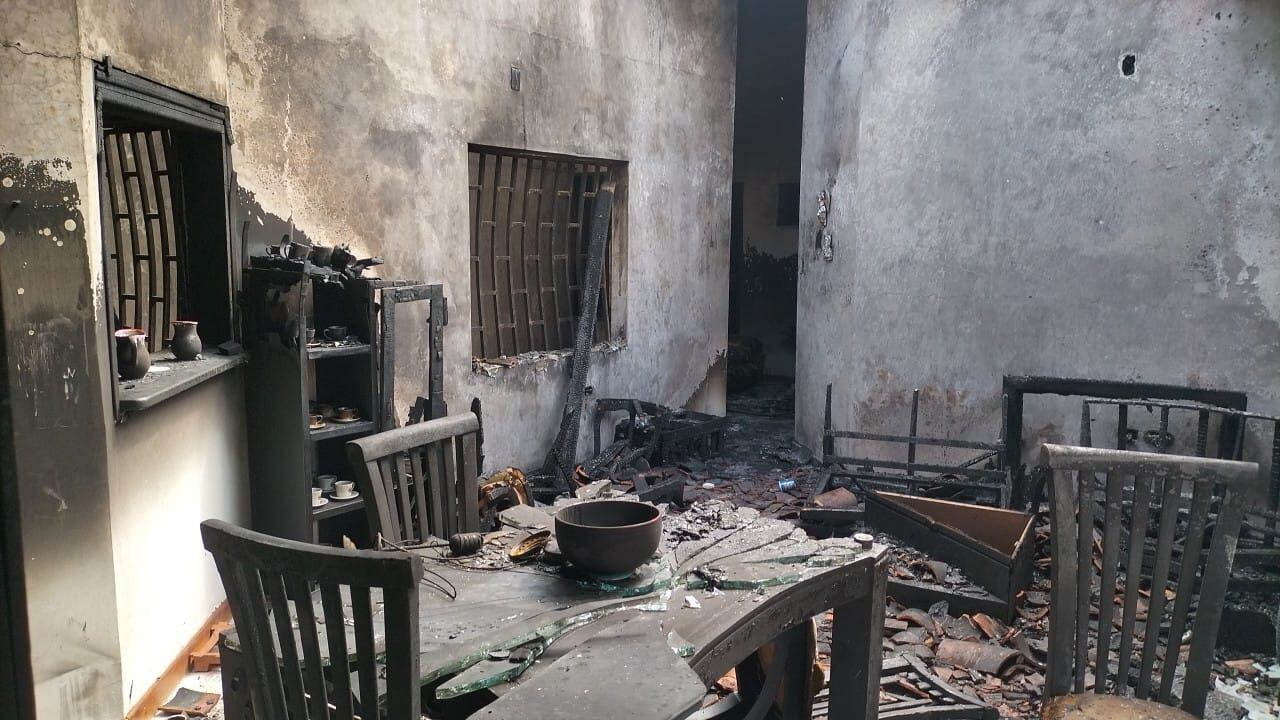 Escuela de ciclismo se quemó por completo