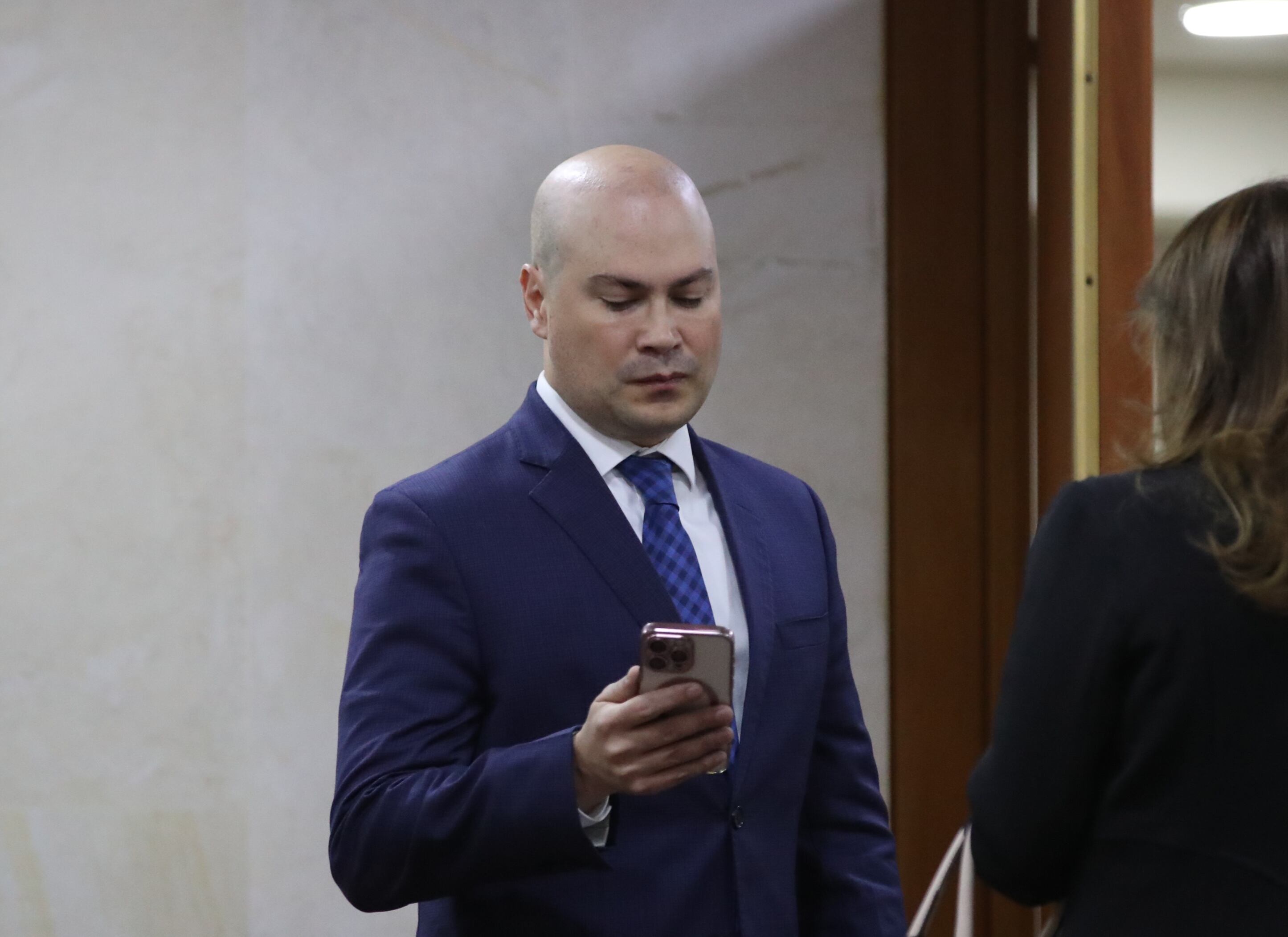 Representante Julián Peinado Ramírez en indagatoria en la Sala de Instrucción de la Corte Suprema de Justicia