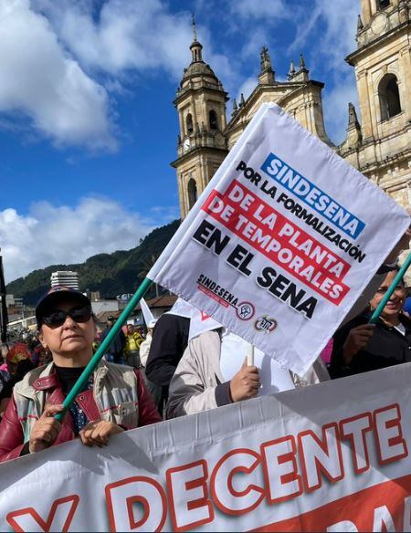 Marchas a favor del Gobierno de Gustavo Petro este jueves 20 de julio