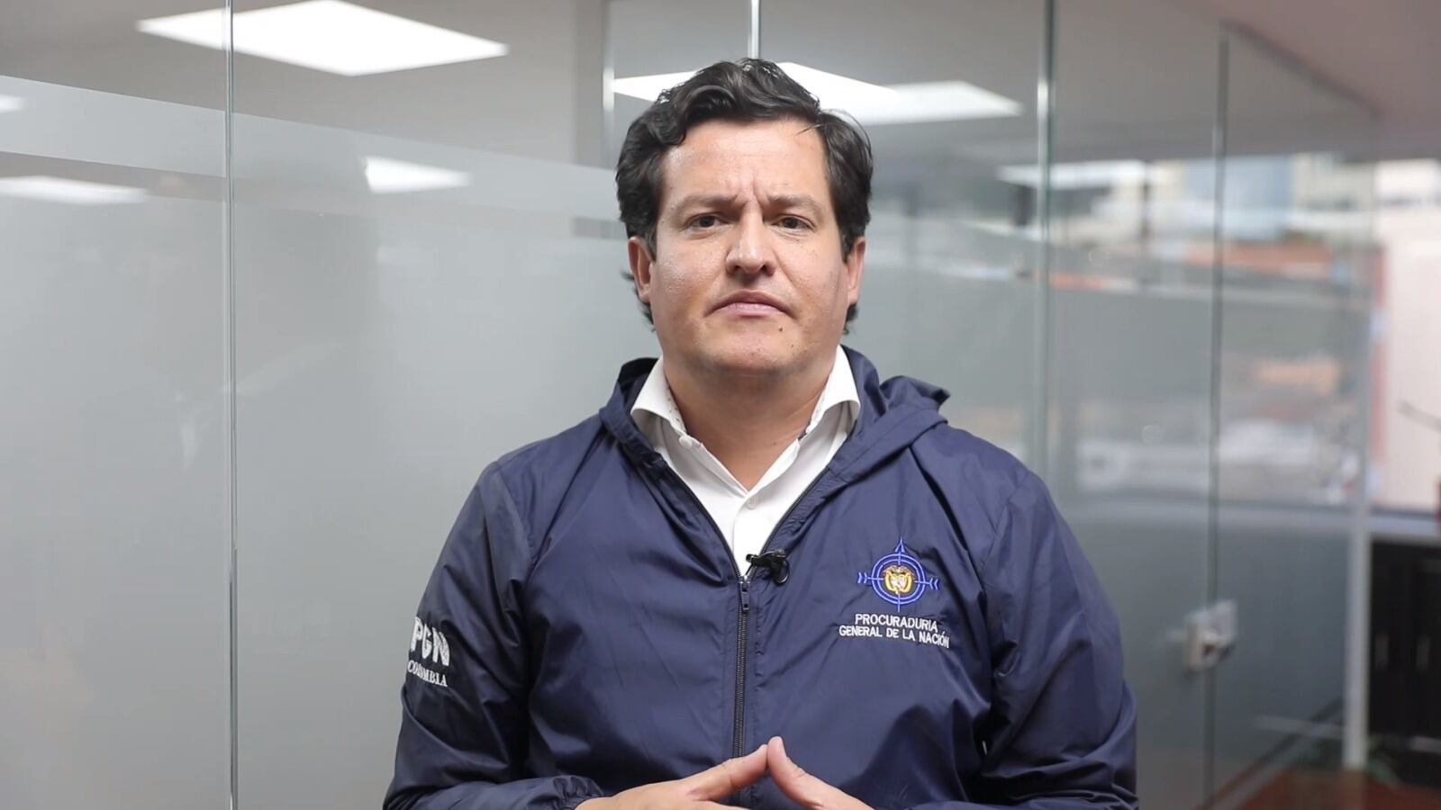 Javier Augusto Sarmiento Olarte, procurador delegado en derechos humanos.