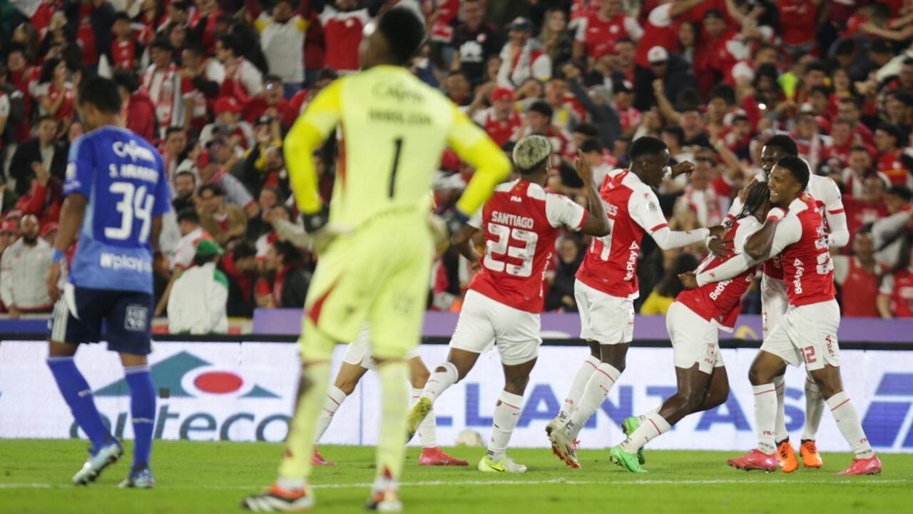 Independiente Santa Fe ganó el clásico 309 a Millonarios