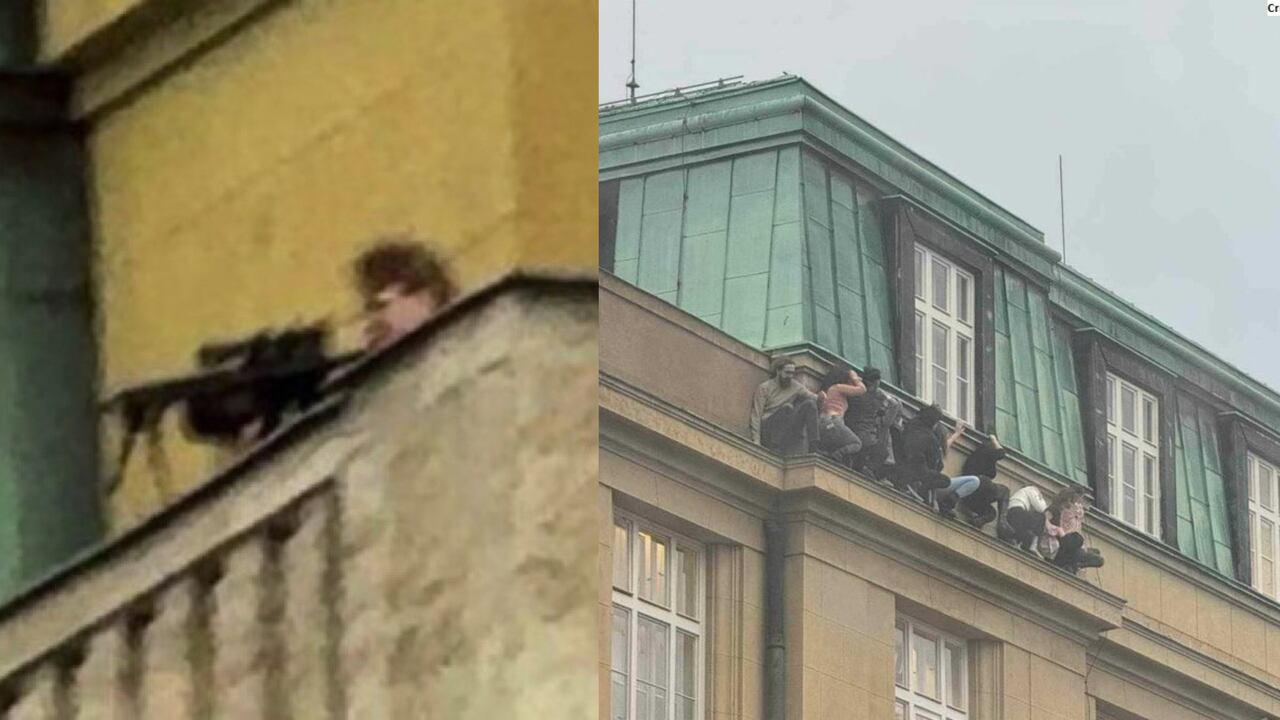 El atacante de Praga