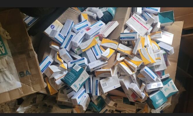 Medicamentos decomisados