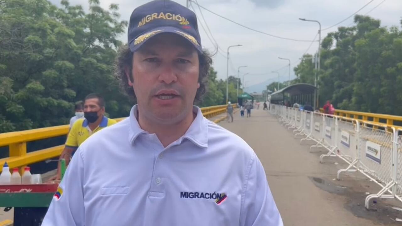 Director general de Migración Colombia, Juan Francisco Espinosa.