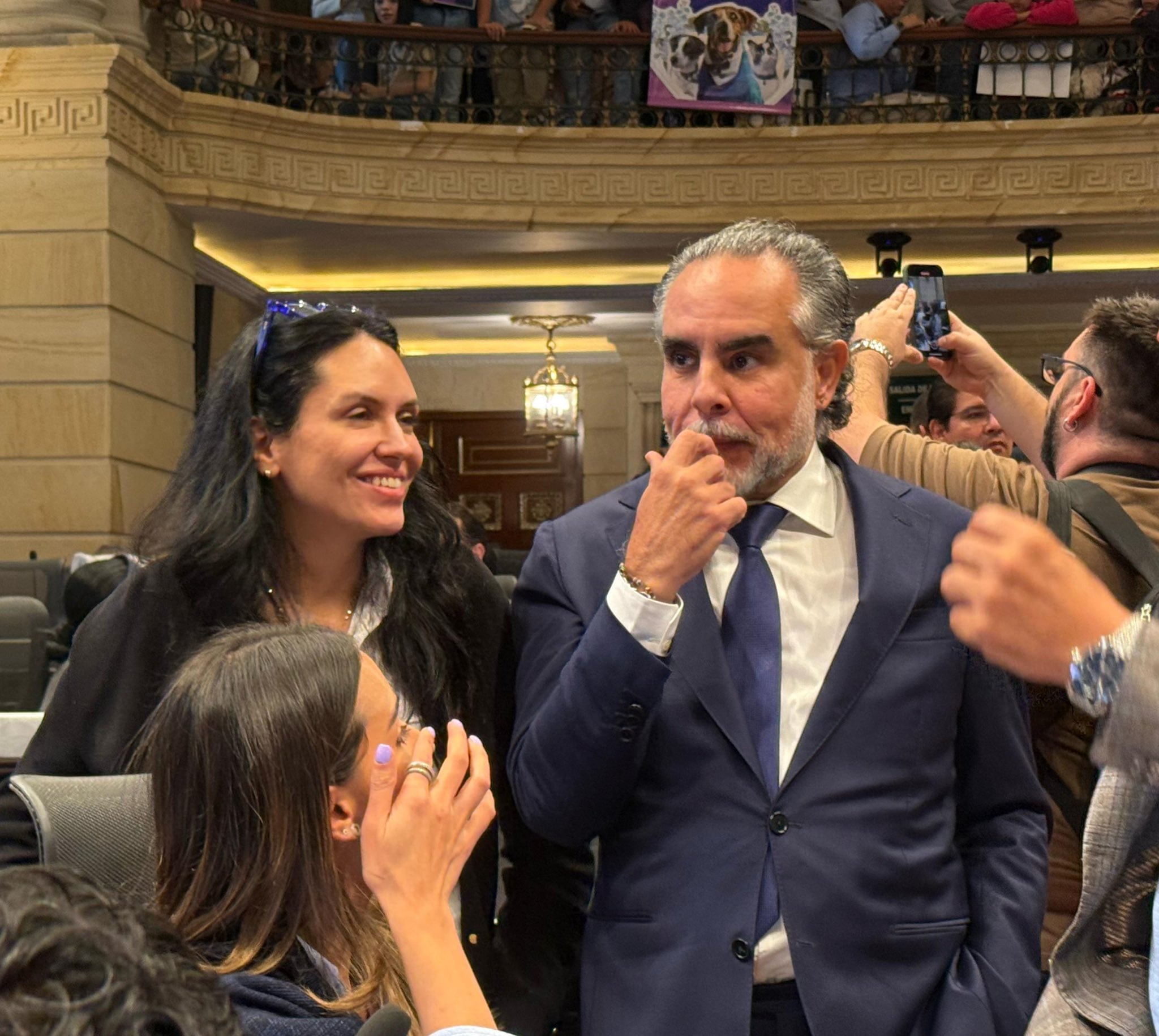 Benedetti en el Congreso