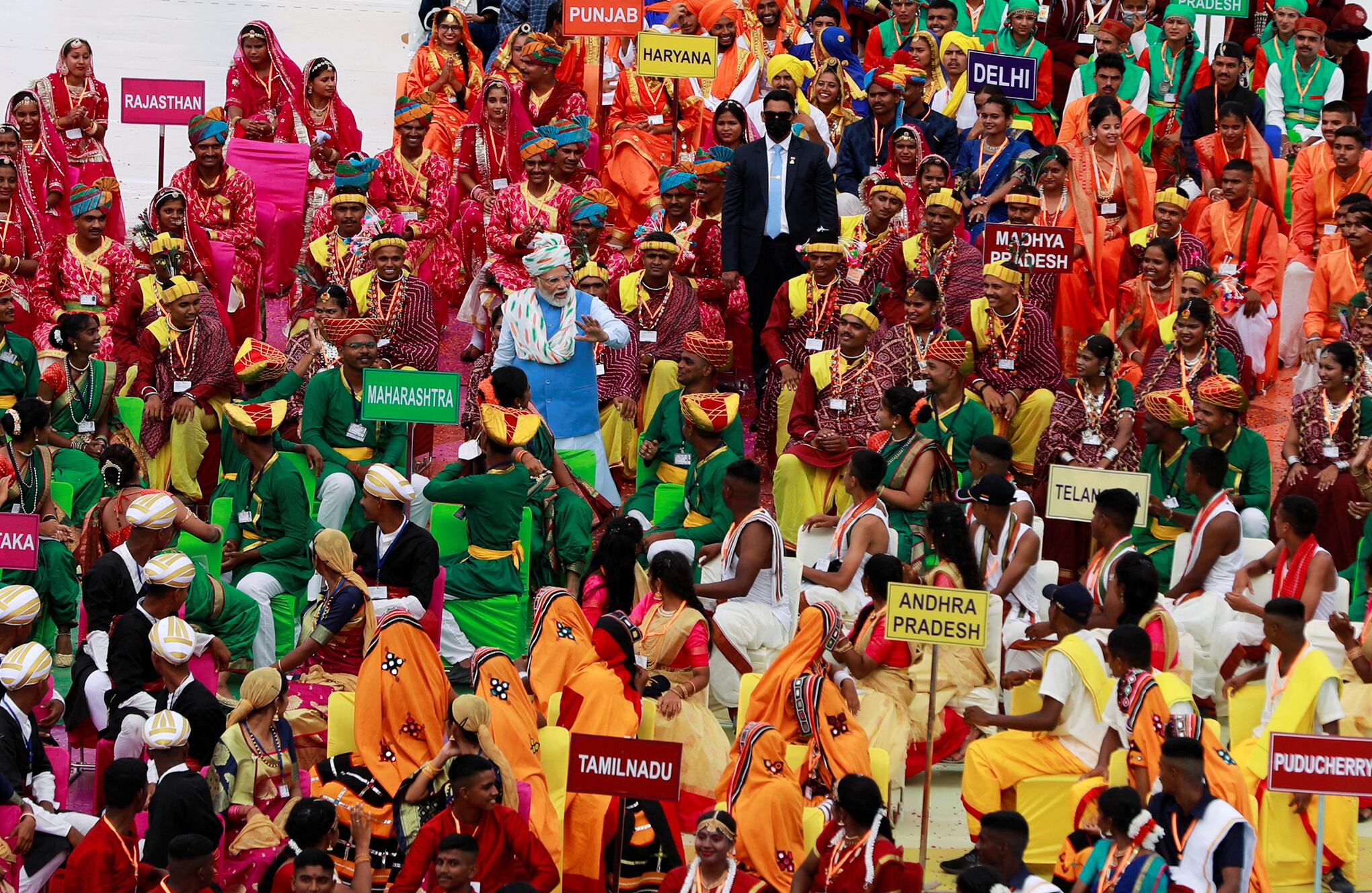 India celebra 75 años de independencia