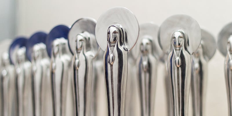 La Santa Lucía, patrona del evento.