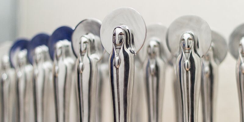 La Santa Lucía, patrona del evento.