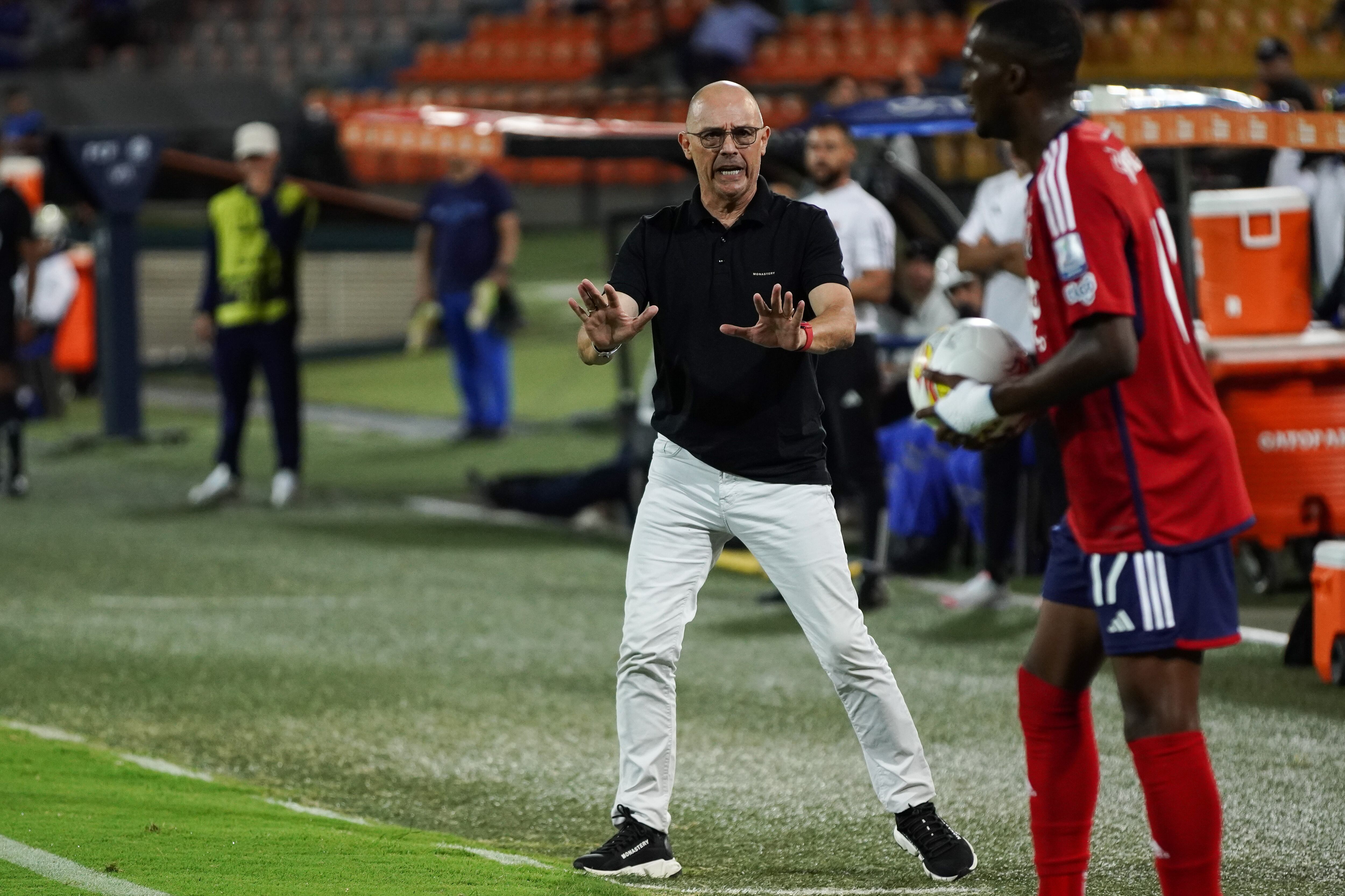 Alfredo Arias, técnico del Deportivo Independiente Medellín de la fecha 9 de la Liga I-2024.