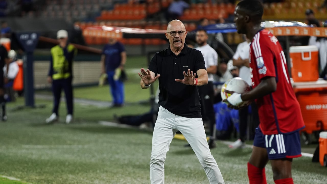 Alfredo Arias, técnico del Deportivo Independiente Medellín de la fecha 9 de la Liga I-2024.