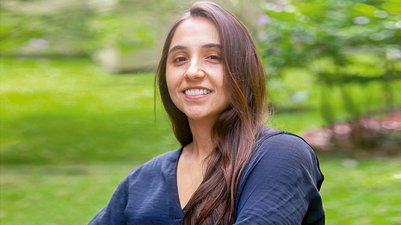 Andrea Naranjo, odontóloga de la Universidad CES.