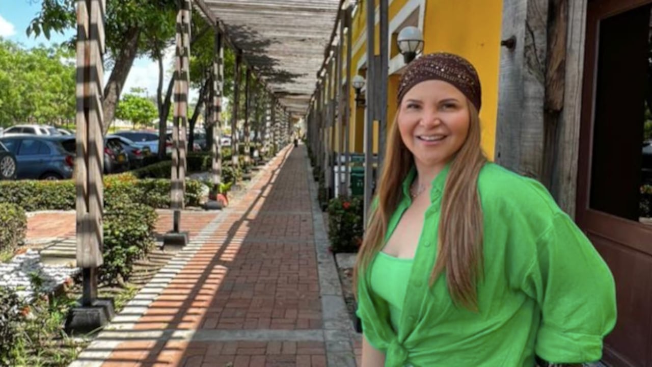 La presentadora Diva Jessurum.