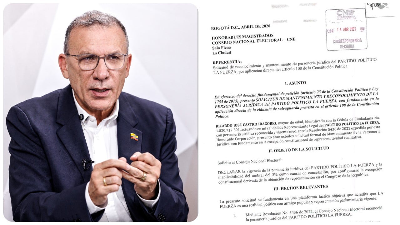 Roy Barreras y la carta de su partido al Consejo Nacional Electoral.