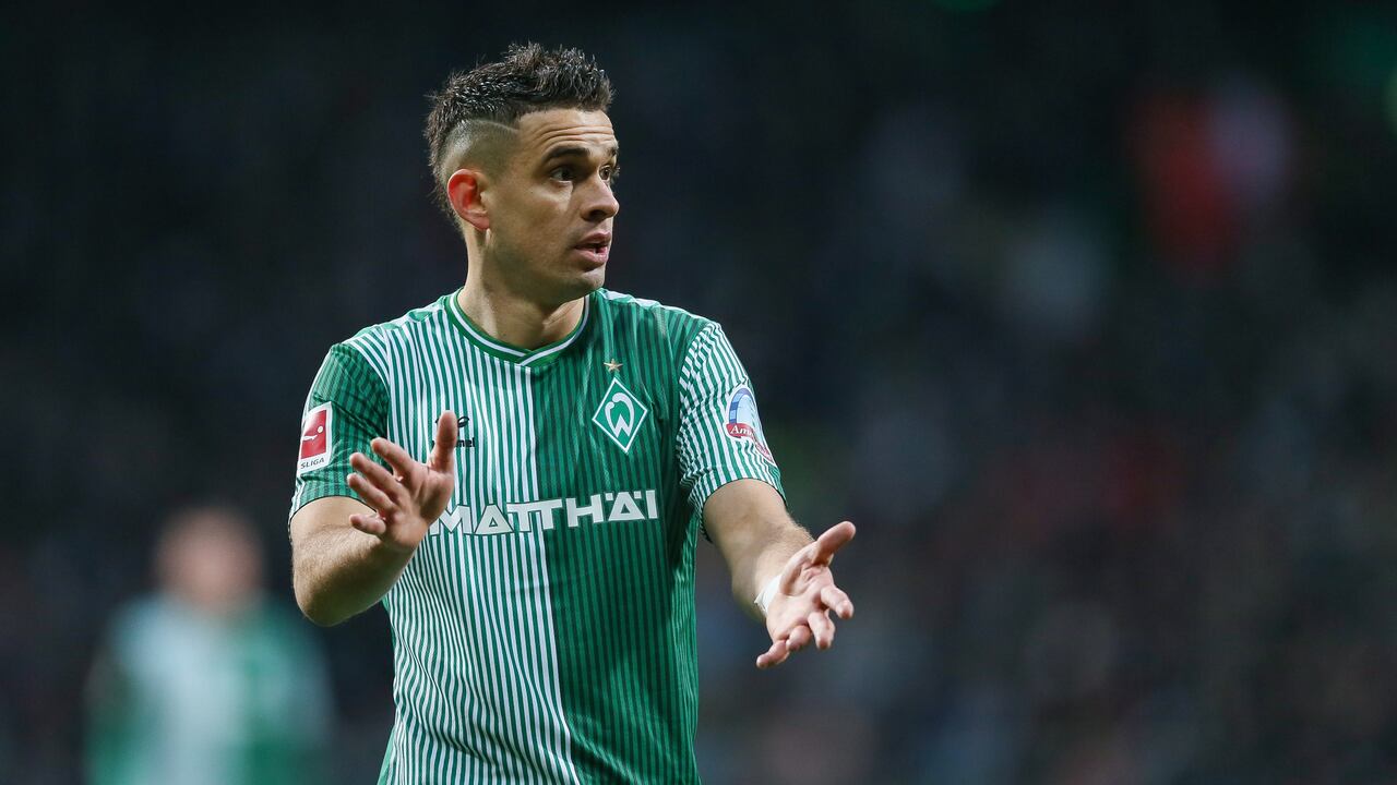 Rafael Santos Borré, delantero del Werder Bremen