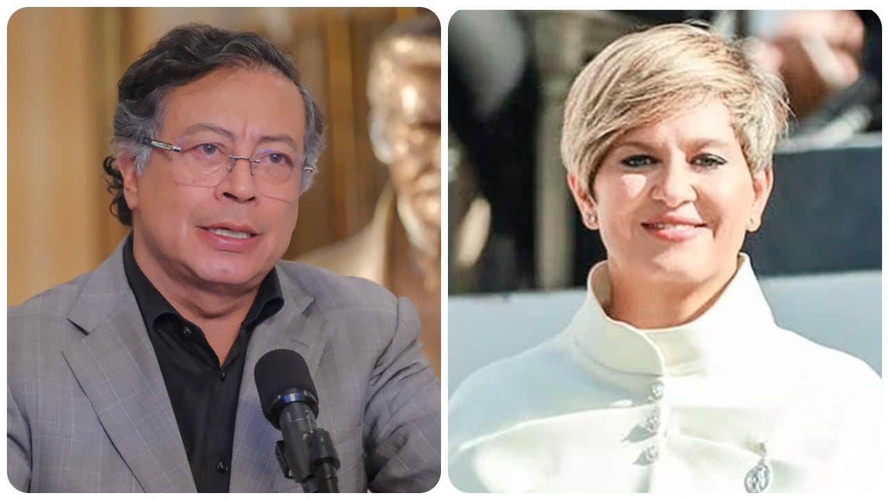 Gustavo Petro y Verónica Alcocer