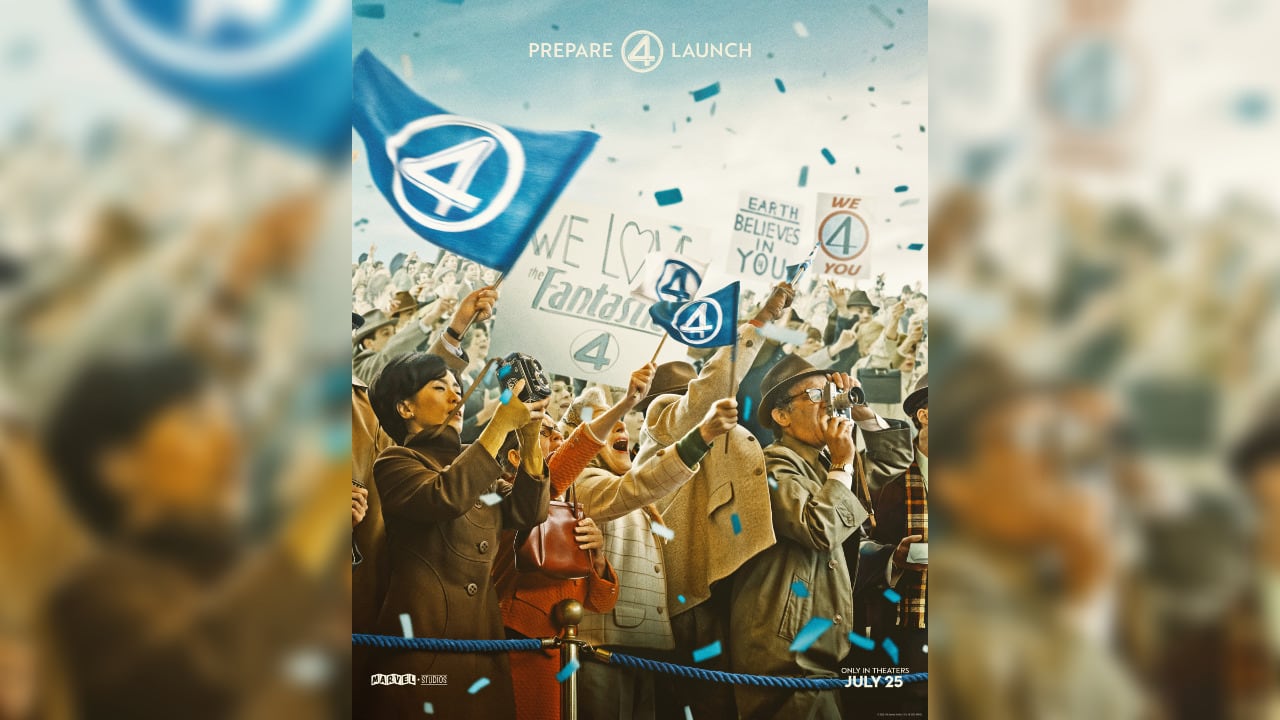 Imagen promocional de ‘Los cuatro fantásticos: primeros pasos’, de Marvel