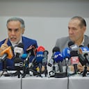 Armando Benedetti y Antonio Sanguino