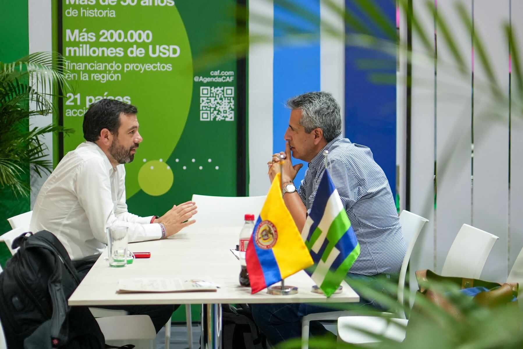 Carlos Fernando Galán y Luis Fernando Velasco