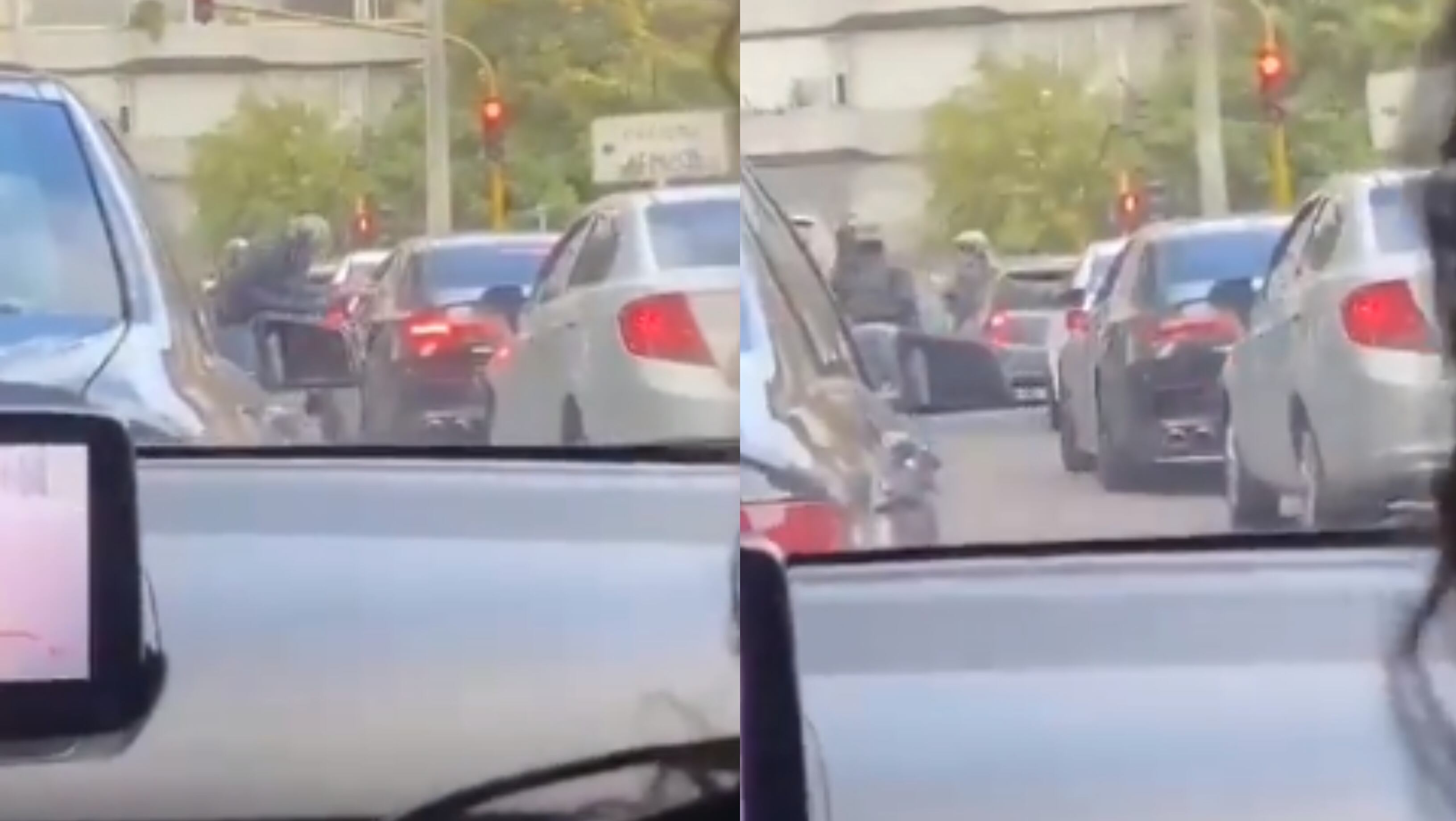 Tras concluir el hurto, el delincuente escapó.