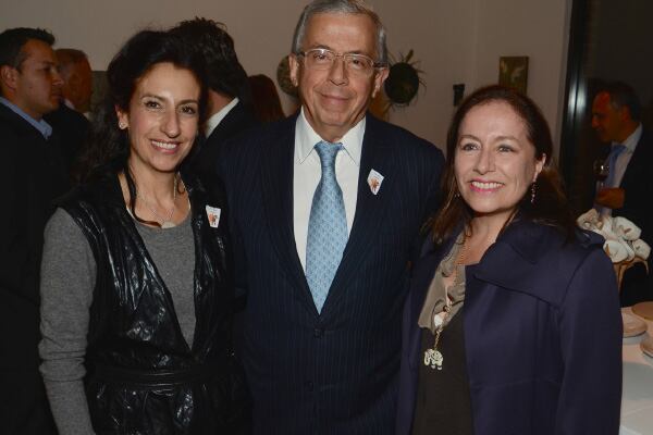 Claudia Hakim, Alejandro Figueroa y Lorenza Panero.