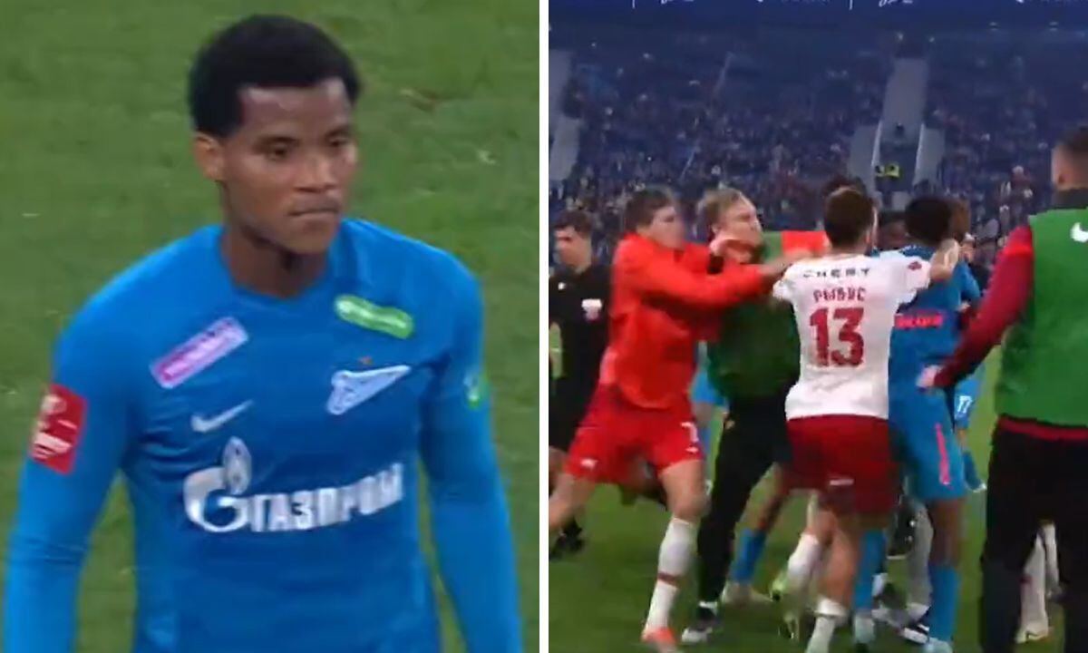 Altercado de Wilmar Barrios en Rusia.