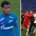 Altercado de Wilmar Barrios en Rusia.