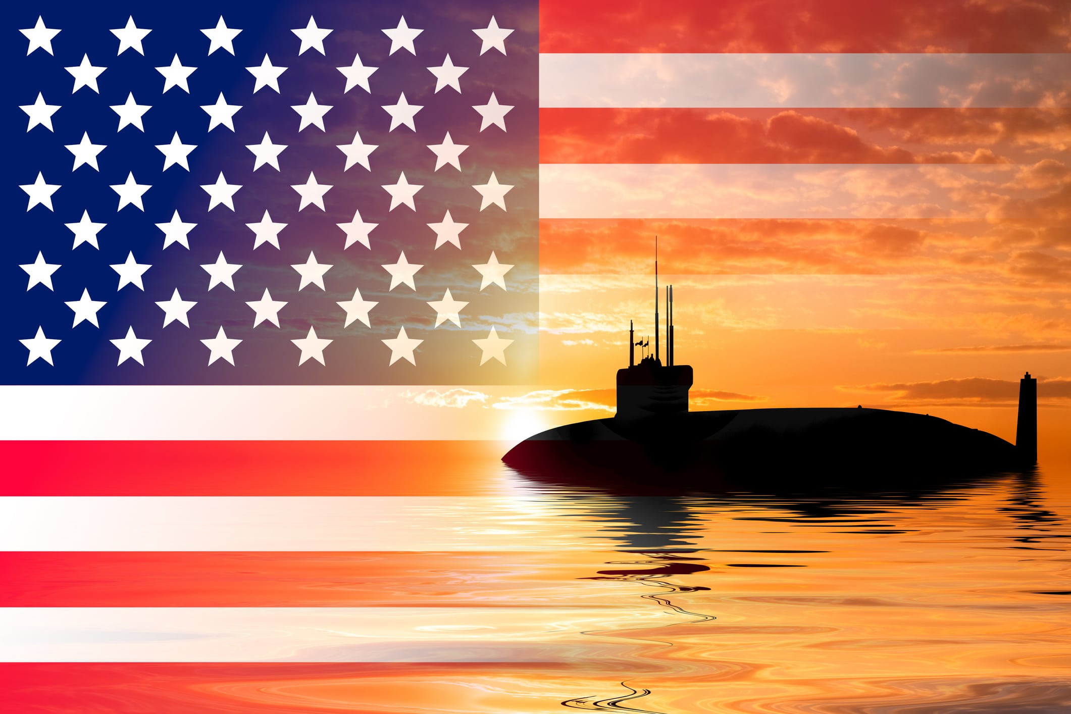 Submarino nuclear de Estados Unidos.