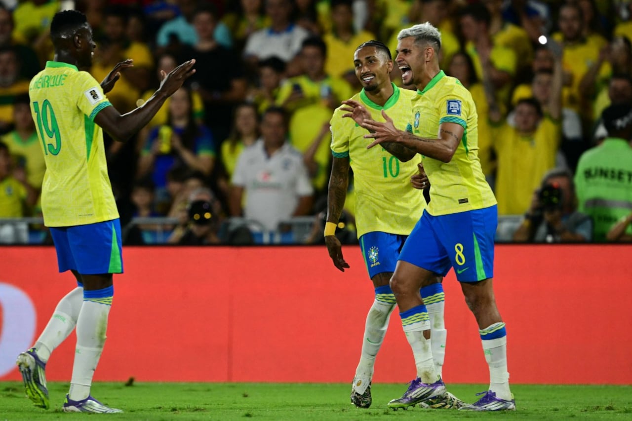 Brasil derrota a Chile por la penúltima jornada de la clasificación al Mundial 2026.