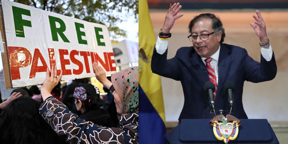 El presidente Gustavo Petro condenó el ataque contra un hospital de Gaza.