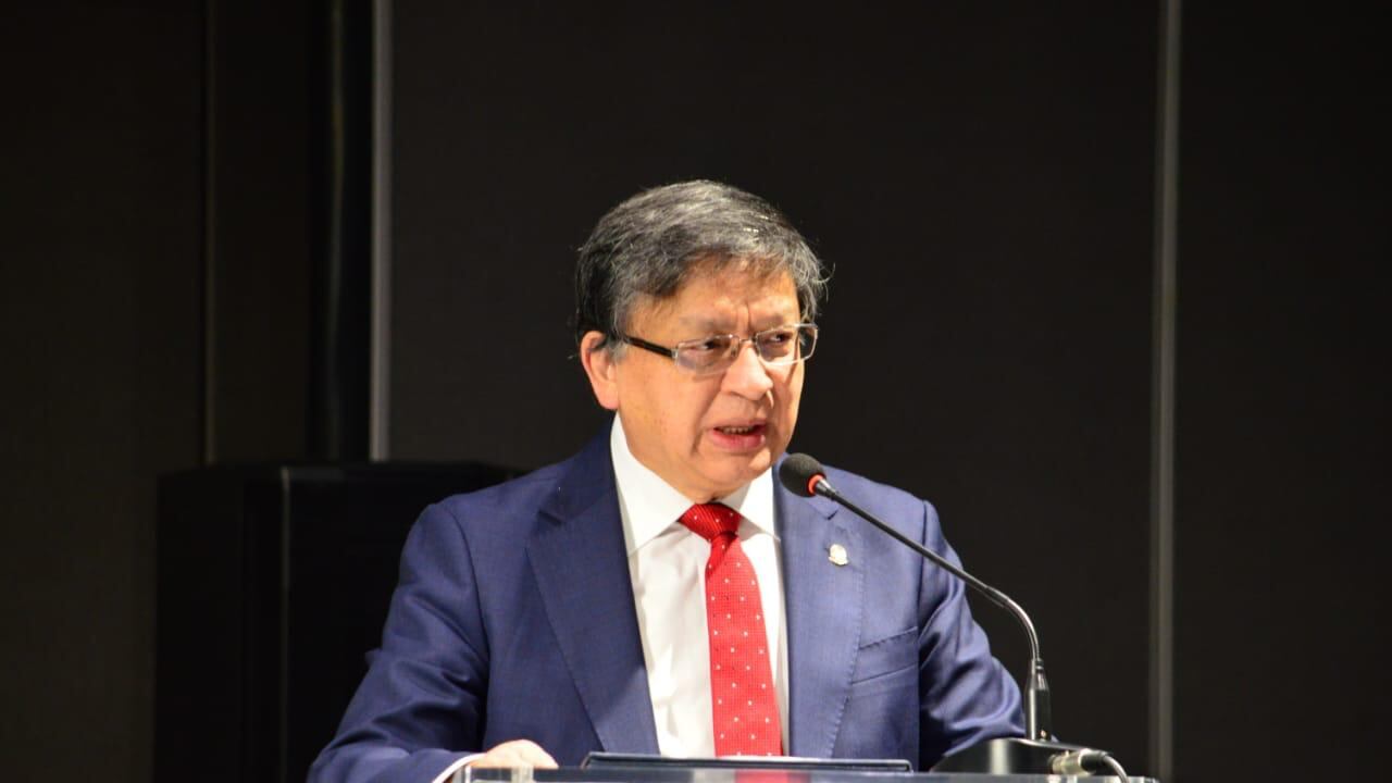 Magistrado Jorge Enrique Ibáñez Najar, presidente de la Corte Constitucional.