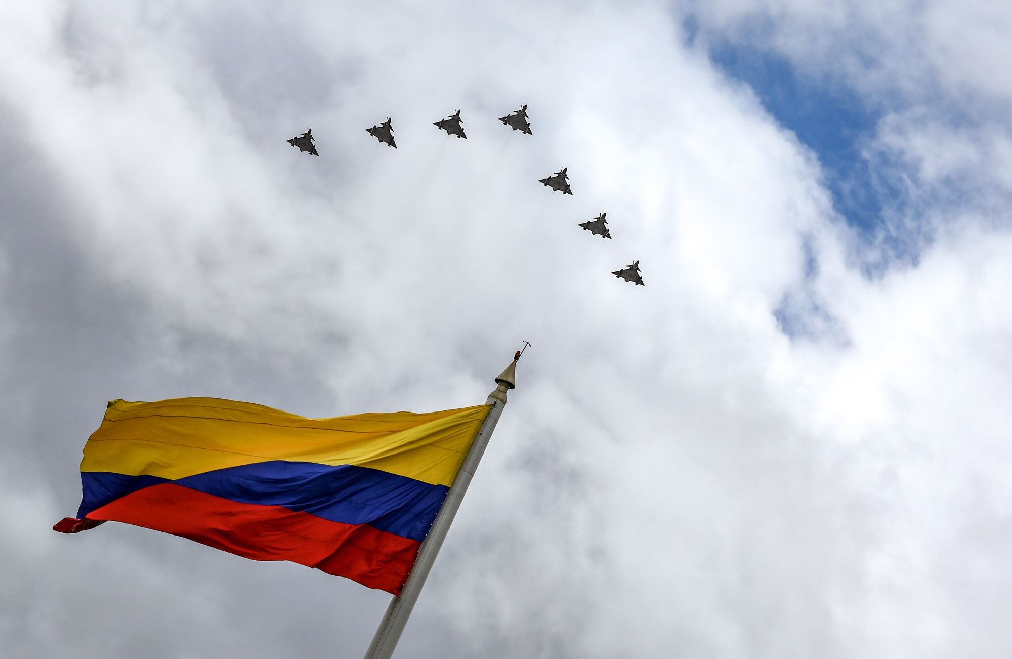 Celebración del 20 de julio.