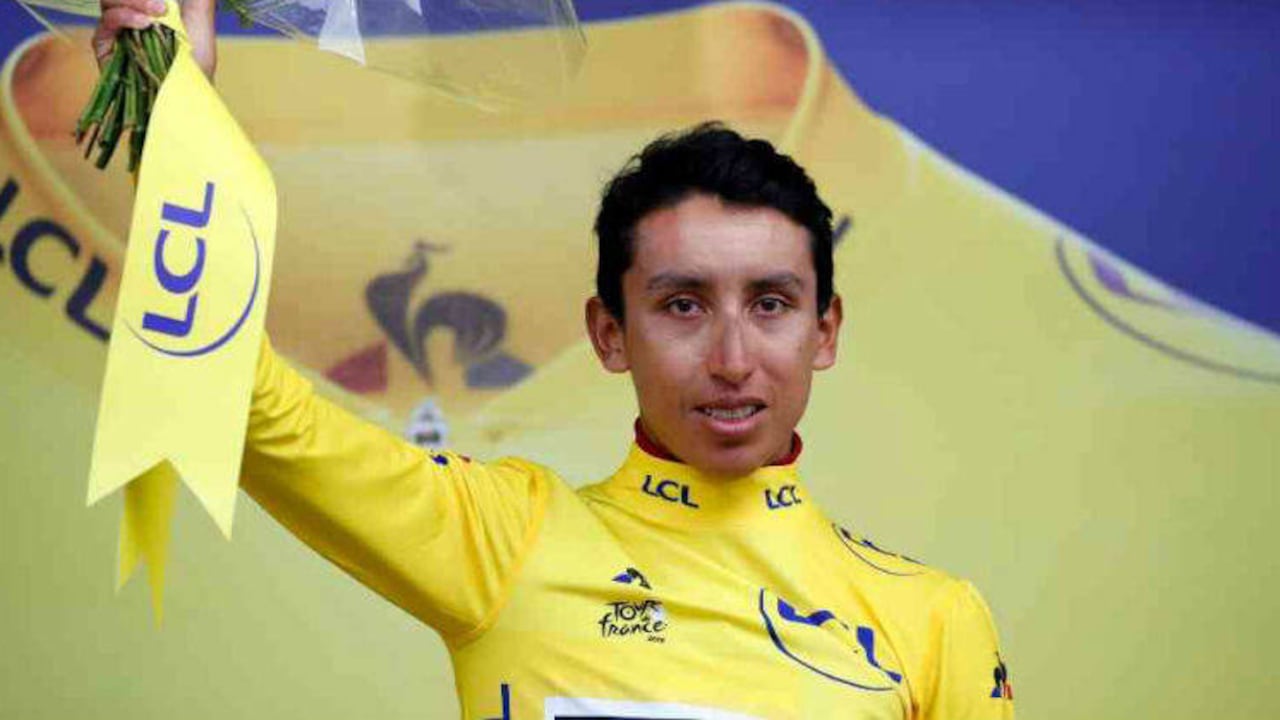Egan Bernal, ciclista de Ineos (AFP)