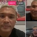 Teo Gutiérrez y Nicolás Arrieta durante su live que se hizo tendencia en Colombia