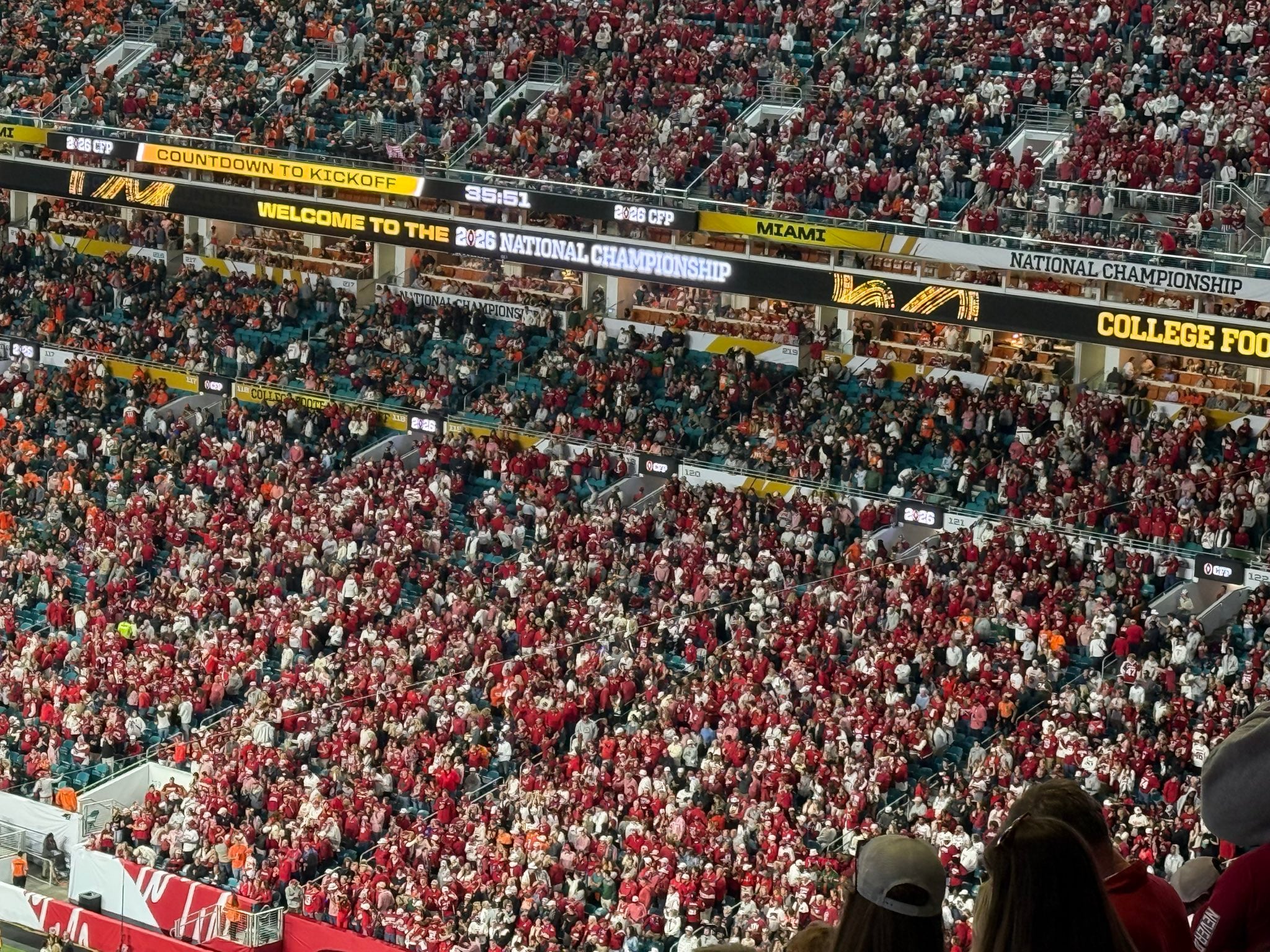 Tribuna Hard Rock Stadium