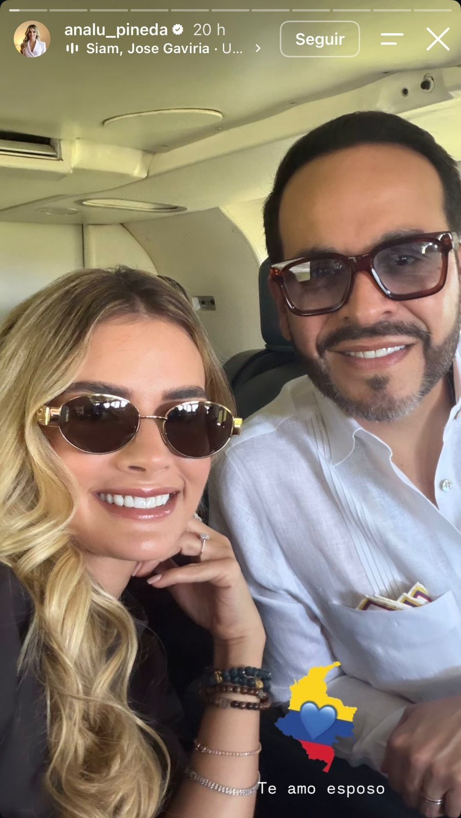 Ana Lucía Pineda y Abelardo De La Espriella
