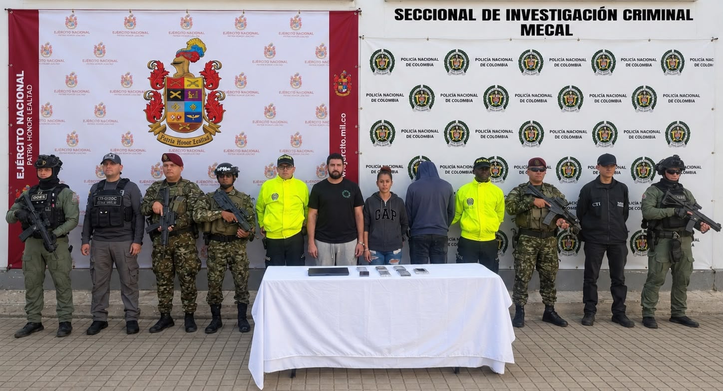 Golpe a las disidencias de la Jaime Martínez con la captura de alias Barbas y alias Ashley, junto con la recuperación de un menor conocido como alias Sevillano.