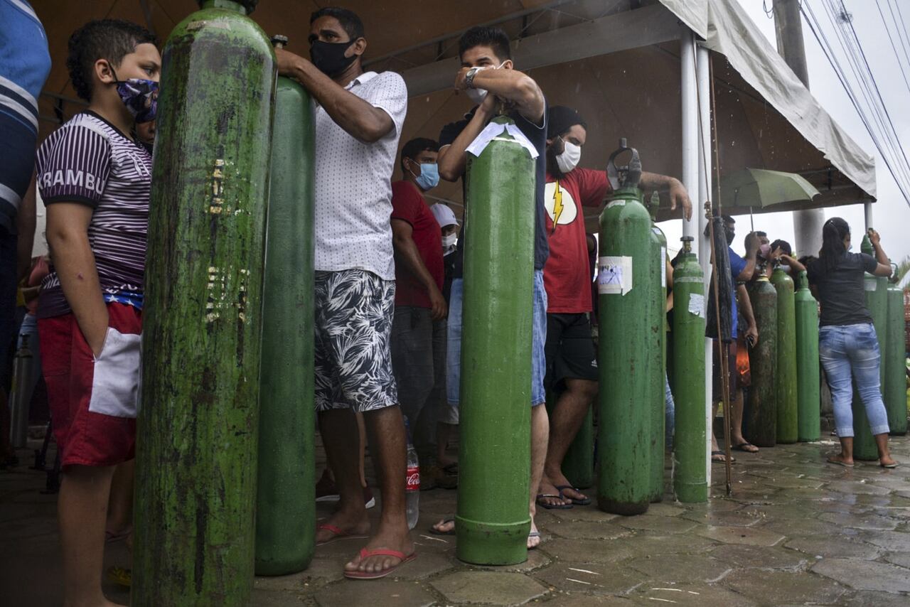 Hospitales de Amazonas, desbordados por la segunda ola de la pandemia
