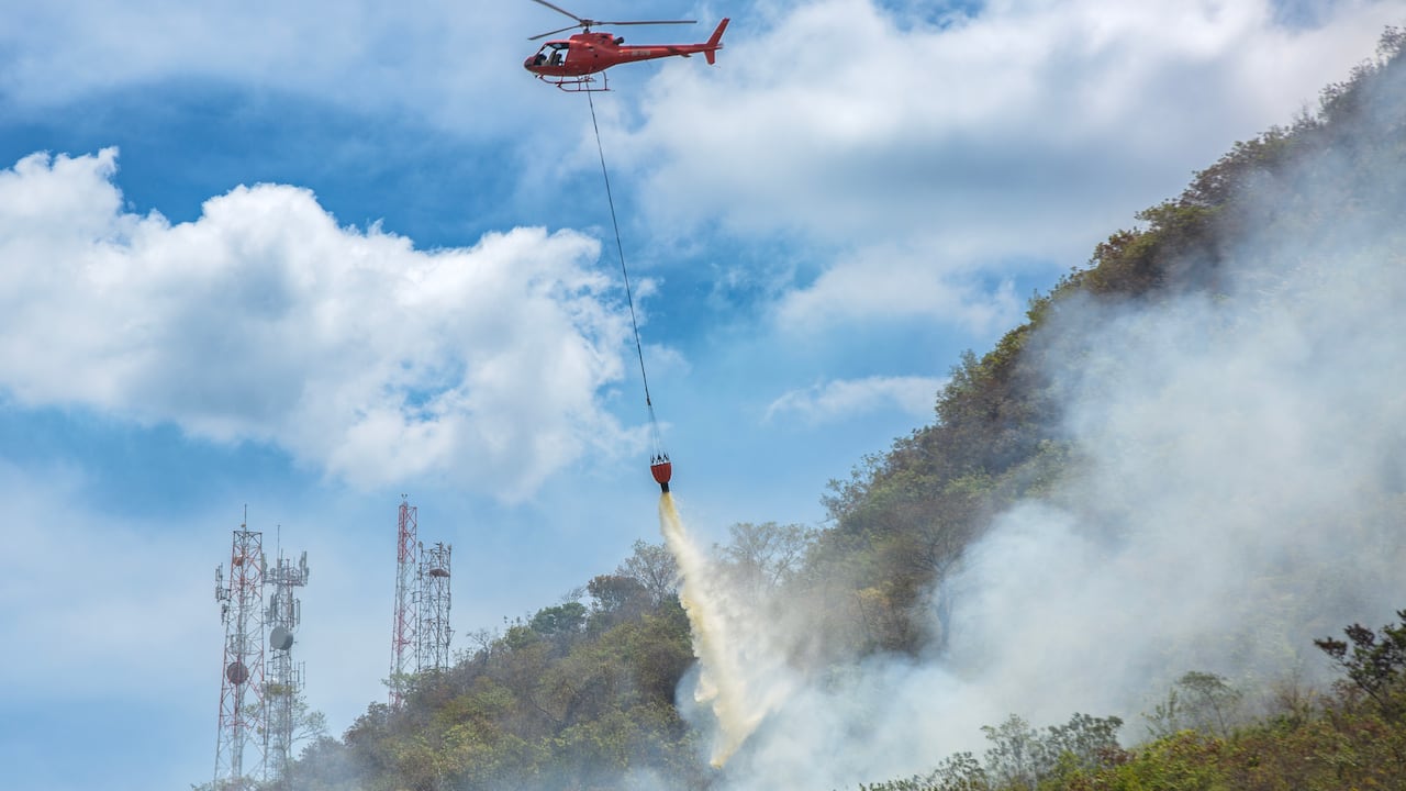 Incendios forestales en el departamento de Tolima serán apoyadas con ayudas del Gobierno de Estados Unidos.