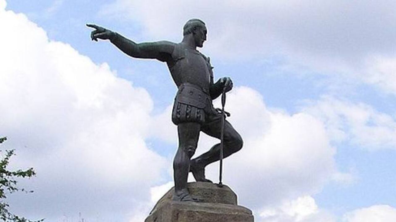 Estatua de Sebastián de Belalcázar en Cali