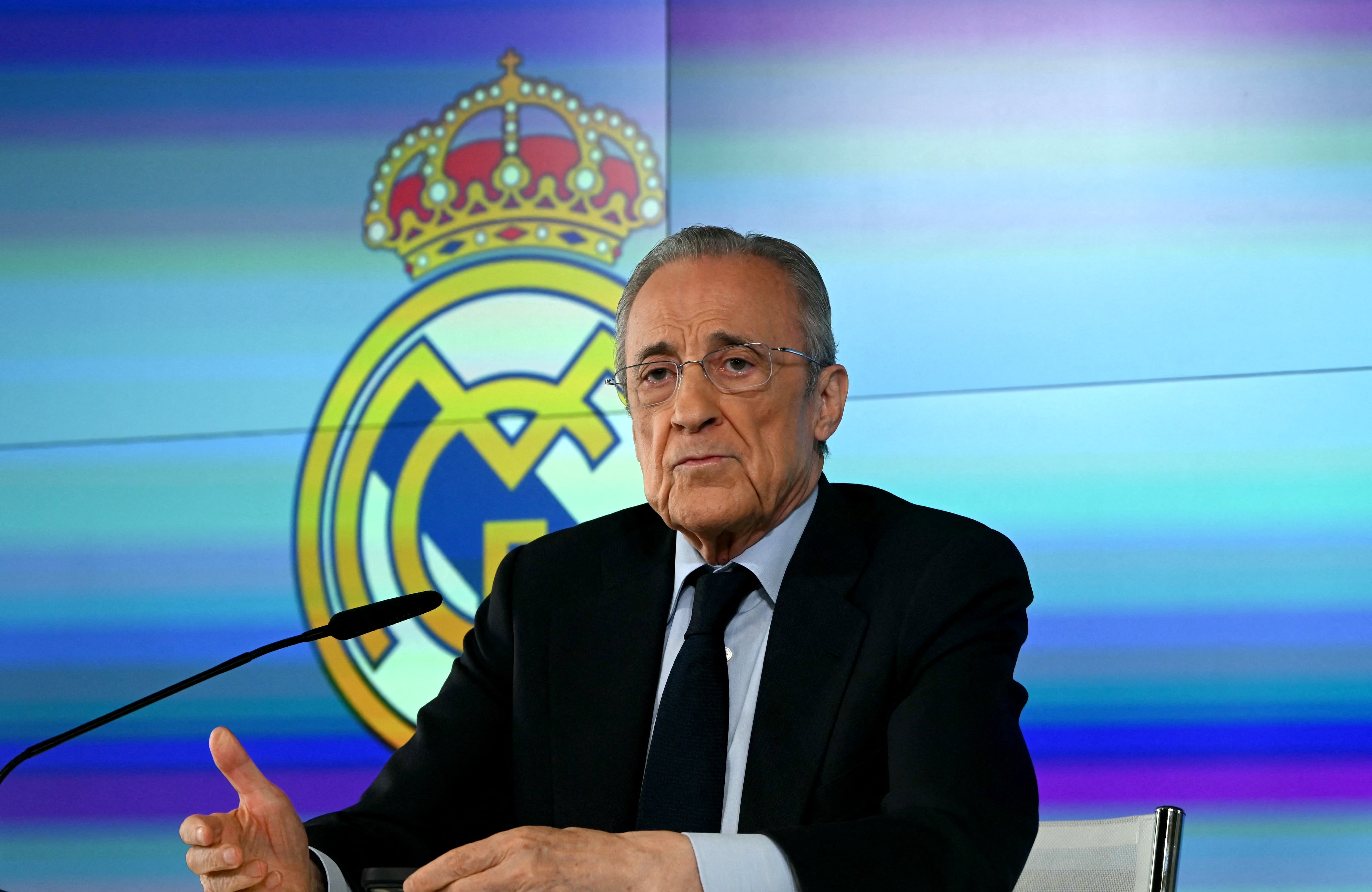 Florentino Pérez, presidente del Rea Madrid