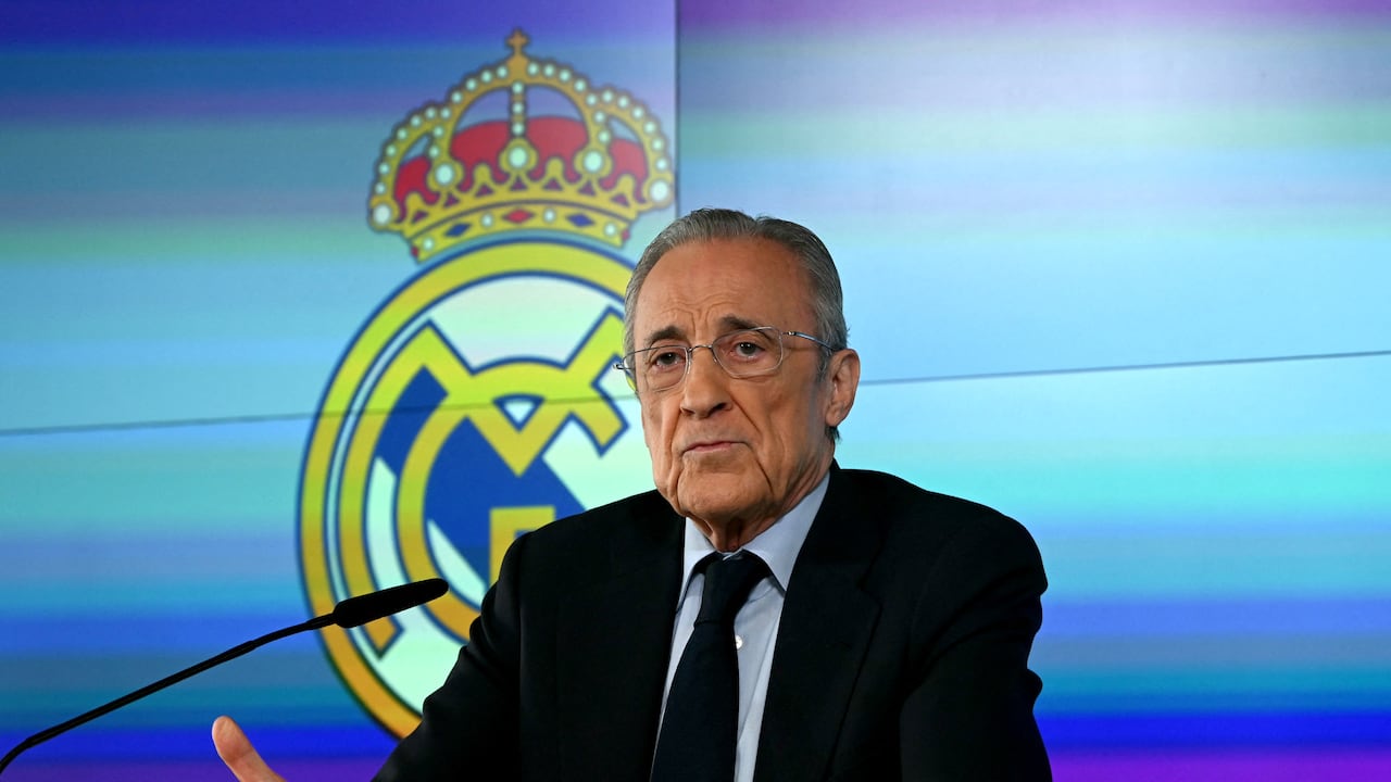 Florentino Pérez, presidente del Rea Madrid
